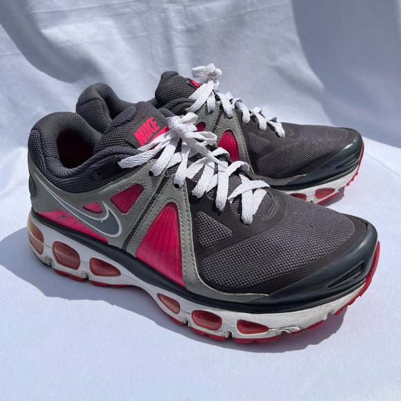 Nike Air Max Tailwind 4 Flywire Gray Pink Lace Up Running Shoes Sneakers Size 9 - Picture 2 of 13